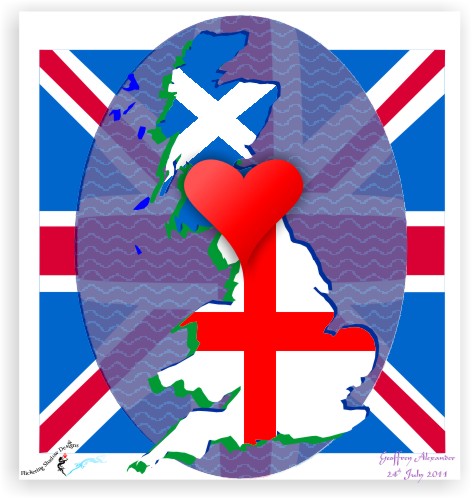 Scotland Loves England.