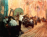 The Orchestra, Early work, England